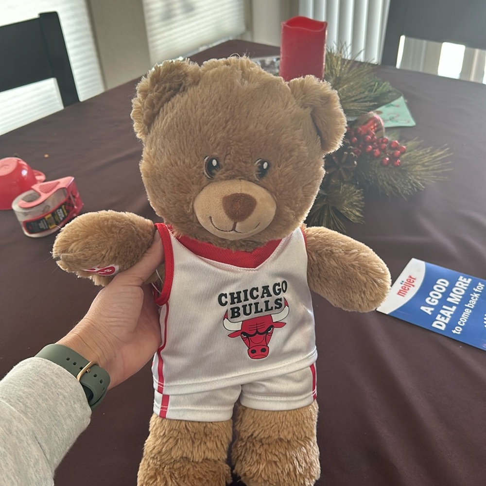 Build A Bear Bulls full-size bear